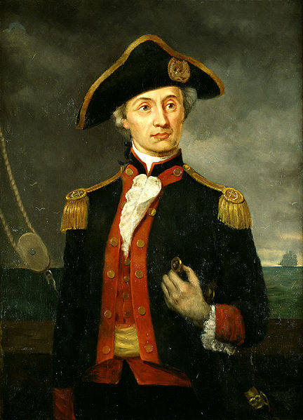 James matthews Portrait of John Paul Jones